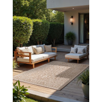 Kusový koberec Duet Kona Beige/White - na ven i na doma