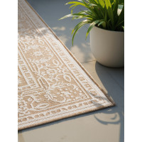Kusový koberec Duet Kona Beige/White - na ven i na doma