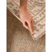 Kusový koberec Duet Rosel Beige/White - na ven i na doma