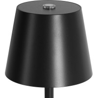 Dotyková noční lampička CLASSIC - černá