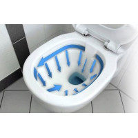 Závěsné WC Rea CARLO mini RIMLESS + Duroplast sedátko flat - ecru