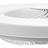 Stropní LED svítidlo s ventilátorem na dálkové ovládání - bílé