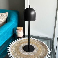 Dotyková noční lampička MODERN - černá