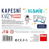 Dino Kapesní kvízy JUNIOR Vesmír
