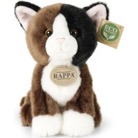 Rappa Plyšová kočka sedící 18 cm ECO-FRIENDLY