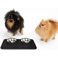 Misky pro psy/kočky/zvířata Puppy Joy - černé