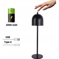 Dotyková noční lampička MODERN - zlatá