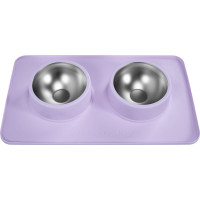 Misky pro psy/kočky/zvířata Puppy Joy - fialové