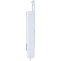 Solight přepěťová ochrana, 8z, USB A+C, 2m, bílá