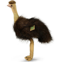 Rappa Plyšový pták Emu 28 cm ECO-FRIENDLY