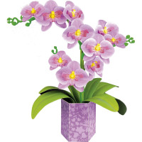 EDUCA 3D puzzle Floral Art - Orchidej