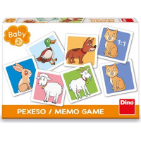 Dino Baby pexeso Domácí zvířátka