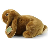Rappa Plyšový králík hnědý 25 cm ECO-FRIENDLY