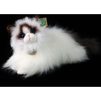 Rappa Plyšová kočka ragdoll ležící 35 cm ECO-FRIENDLY