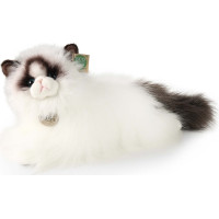 Rappa Plyšová kočka ragdoll ležící 35 cm ECO-FRIENDLY