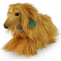 Rappa Plyšový pes afghánský chrt 32 cm ECO-FRIENDLY