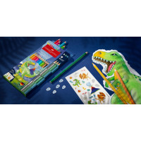 Faber-Castell Pastelky Grip 2001 Dinosaurus 10+3ks