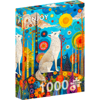 ENJOY Puzzle Bílý ochránce 1000 dílků