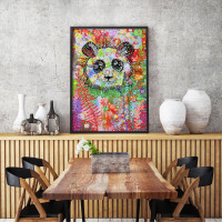 ENJOY Puzzle Enigmatická panda 1000 dílků