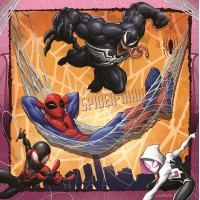 RAVENSBURGER Puzzle Marvel: Spider-Man 3x49 dílků