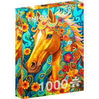 ENJOY Puzzle Kvetoucí hříva 1000 dílků
