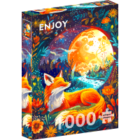 ENJOY Puzzle Měsíční liška 1000 dílků