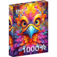 ENJOY Puzzle Upřený pohled 1000 dílků