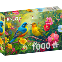 ENJOY Puzzle Zamilovaný duet 1000 dílků
