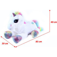 Rappa Velký plyšový jednorožec Funkie 85 cm