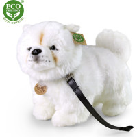 Rappa Plyšový pes Čau-čau 30 cm ECO-FRIENDLY