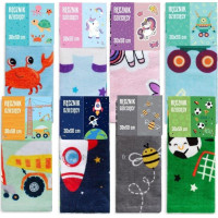 Dětský bavlněný ručník KIDS 30x50 cm - Vesmír