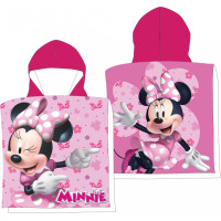 Dětská rychleschnoucí osuška s kapucí MINNIE 50x100 cm