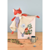 Doudou Dárková sada Plyšový muchláček liška Romarin 27 cm