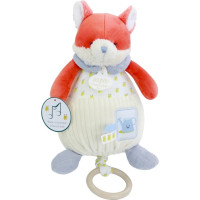Doudou Dárková sada Plyšová liška Romarin hrající melodii 20 cm