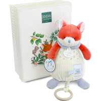 Doudou Dárková sada Plyšová liška Romarin hrající melodii 20 cm