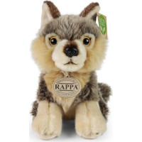 Rappa Plyšový vlk sedící 18 cm ECO-FRIENDLY