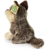 Rappa Plyšový vlk sedící 18 cm ECO-FRIENDLY