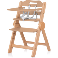 CHIPOLINO Dřevěná jídelní židlička Cacao 2v1 Wood