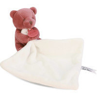 Doudou Můj malý medvídek 10 cm vínový