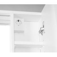 Aqualine ZOJA/KERAMIA FRESH STRIP galerka s LED osvětlením, 70x60x14cm, bílá 45025S