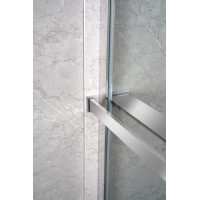 Sapho Police na walk-in zástěnu, 142cm, chrom EG1410