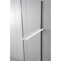 Sapho Police na walk-in zástěnu, 142cm, bílá mat EG1434