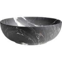 Sapho RONDANE keramické umyvadlo na desku Ø 41cm, carnico mramor AR435CM