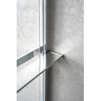 Sapho Police na walk-in zástěnu, 142cm, chrom EG1410