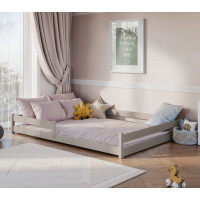 Dětská Montessori postel z masivu borovice ALICE - 200x140 cm - KAŠMÍROVÁ