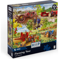 HOP Puzzle Farmářův rok 1000 dílků