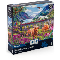 HOP Puzzle Glenfinnanské dámy 1000 dílků