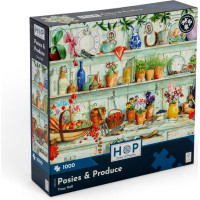 HOP Puzzle Poupata a plody 1000 dílků