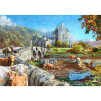 HOP Puzzle Ráno na Skotské vysočině 1000 dílků