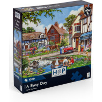 HOP Puzzle Rušný den 1000 dílků